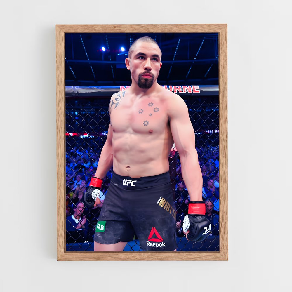 Poster Le Combattant Charismatique – affiche MMA (vue 4)